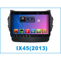 Carro do sistema Android DVD para IX45 9 polegadas Touch Screen com navegação GPS